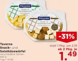 Unimarkt Taverna Snack & Salatkastol Angebot