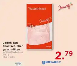 Unimarkt Jeden Tag Toastschinken Angebot