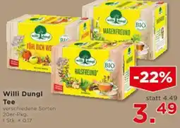 Unimarkt Willi Dungl Tee Angebot