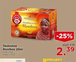 Unimarkt Teekanne Rooibos 20er Angebot
