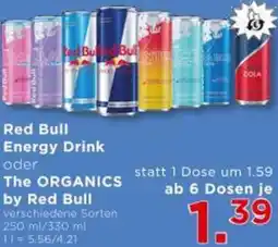 Unimarkt Red bull energy drink oder the organics by red bull Angebot