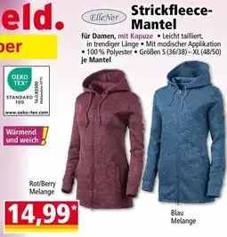 Norma Strickfleece- Mantel Angebot
