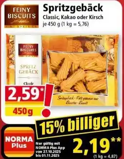 Norma Feiny biscuits spritzgeback Angebot