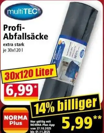 Norma Profi- Abfallsäcke Angebot
