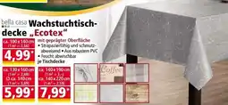 Norma bella casa Wachstuchtisch- decke Ecotex Angebot