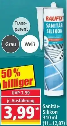 Norma Sanitär- Silikon Angebot