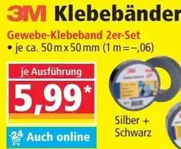 Norma Gewebe-Klebeband 2er-Set Angebot