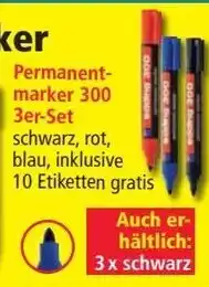 Norma Permanent- marker 300 3er-Set Angebot