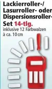 Norma Lackierroller-/ Lasurroller- oder Dispersionsroller- Set 14-tlg. Angebot