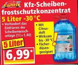 Norma CARFIT Kfz-Scheiben-frostschutzkonzentrat Angebot
