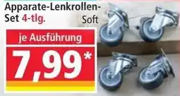 Norma KRAFT Rollen- Set Apparate-Lenkrollen- Set 4-tlg. Angebot