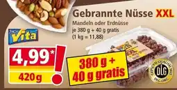 Norma Gebrannte Nüsse XXL Angebot