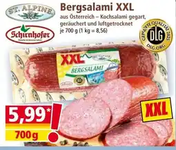 Norma ST. ALPINE Bergsalami XXL Angebot
