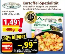 Norma ST. ALPINE Kartoffel-Spezialität Angebot