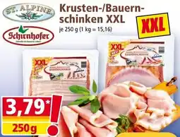 Norma ST. ALPINE Krusten-/Bauern- schinken XXL Angebot