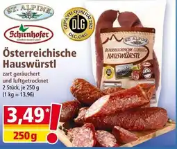 Norma ST. ALPINE Österreichische Hauswürstl Angebot