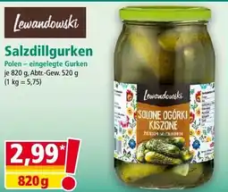 Norma Lewandowski Salzdillgurken Angebot
