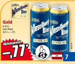 Norma Wieselburger Bier Gold Angebot