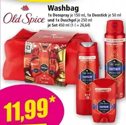Norma Old Spice Washbag Angebot