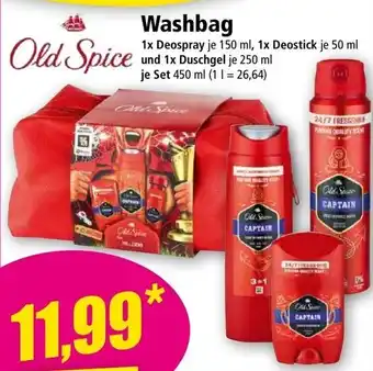 Norma Old Spice Washbag Angebot