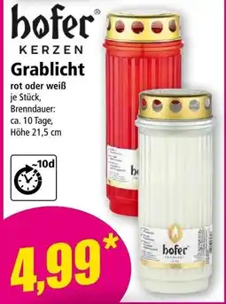 Norma hofer® KERZEN Grablicht Angebot