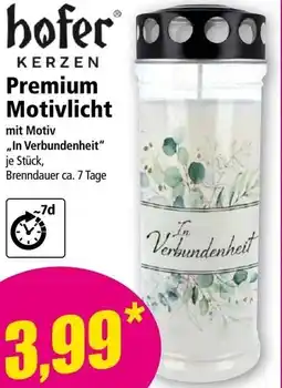 Norma hofer KERZEN Premium Motivlicht Angebot