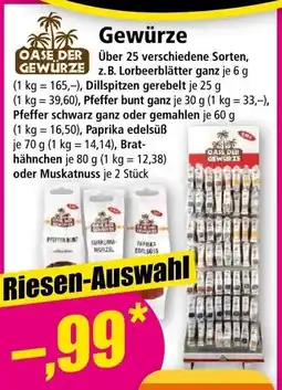 Norma Gewürze Angebot
