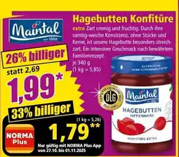 Norma Hagebutten Konfitüre Angebot