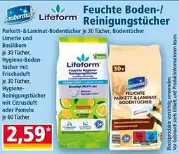 Norma Saubermax Lifeform Feuchte Boden-/ Reinigungstücher Angebot