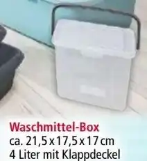 Norma TOPTEX Wäschehelfer aus robustem Kunststoff Waschmittel-Box Angebot