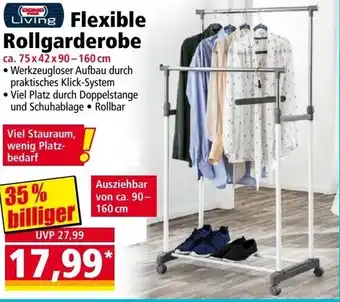Norma Living Flexible Rollgarderobe Angebot