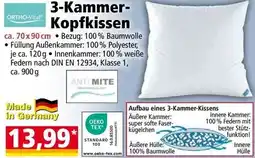 Norma ORTHO-Vital 3-Kammer- Kopfkissen Angebot