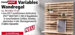 Norma trend stabil Variables Wandregal Angebot