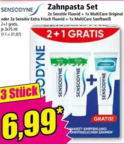 Norma SENSODYNE Zahnpasta Set Angebot