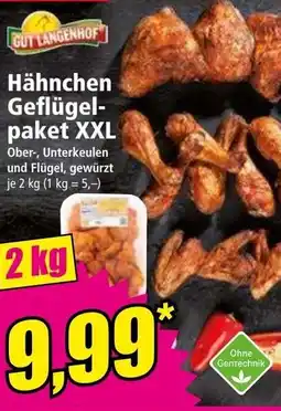 Norma GUT LANGENHOF Hähnchen Geflügel- paket XXL Angebot