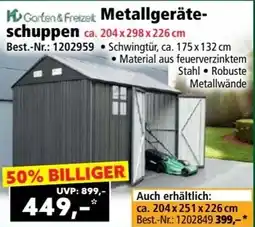 Norma Garten & Freizeit Metallgeräte- schuppen Angebot