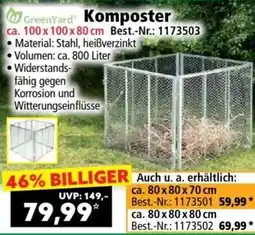 Norma GreenYard Komposter Angebot