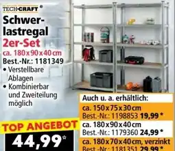 Norma TECH-CRAFT Schwer- lastregal 2er-Set Angebot