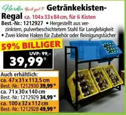 Norma Hardin Hack gol! Getränkekisten- Regal Angebot
