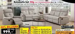 Norma Relaxsofa-Set 3tlg Angebot