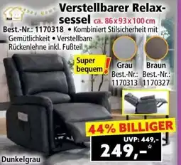 Norma Verstellbarer Relax- sesse Angebot