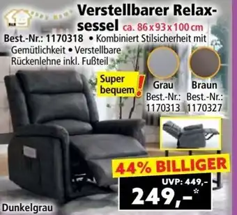 Norma Verstellbarer Relax- sesse Angebot