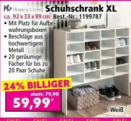 Norma Home & Living Schuhschrank XL Angebot