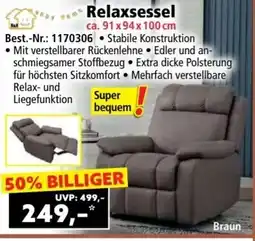 Norma Relaxsessel Angebot