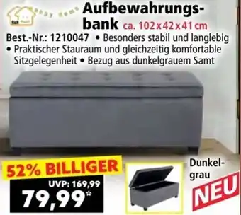Norma Aufbewahrungs- bank Angebot