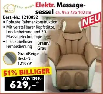 Norma Elektr. Massage- sessel Angebot