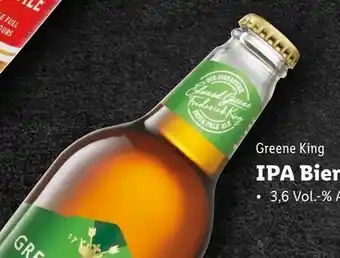 Lidl Greene King IPA Bier Angebot