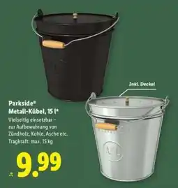 Lidl Parkside Metall-Kübel, 15 l Angebot