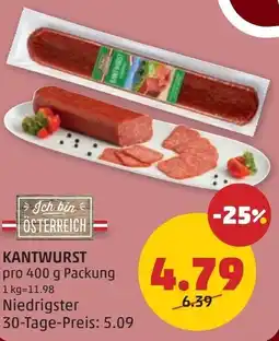 PENNY Kantwurst Angebot