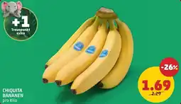 PENNY Chiquita bananen Angebot